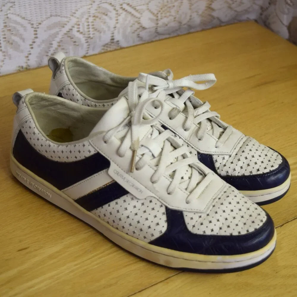 Creative Recreation Dicoco Lo Mens Size 10.5 Leather Sneakers Lace Up Shoes Y2K